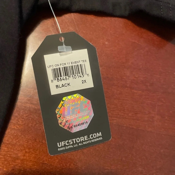 UFC On Fox Fight Night 11 Orlando Werdum Vs Browne T-Shirt Men’s Size XXL - Picture 7 of 10